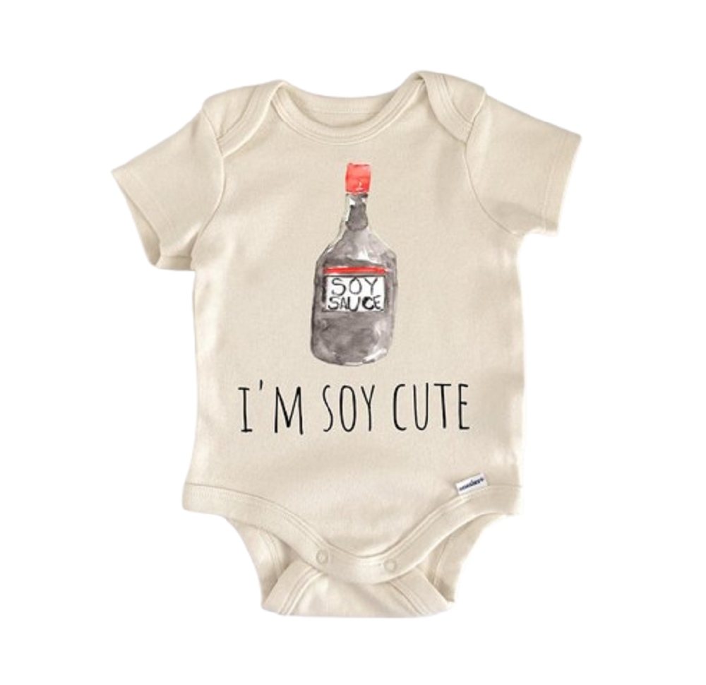 Soy Asian Sushi Rice Newborn Baby Onesie® Bodysuit