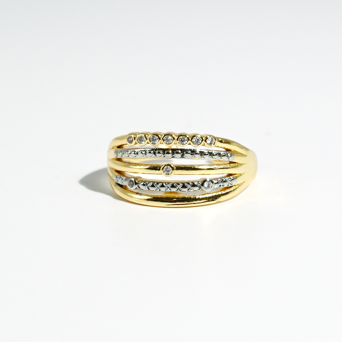 Sparkle Stack Ring
