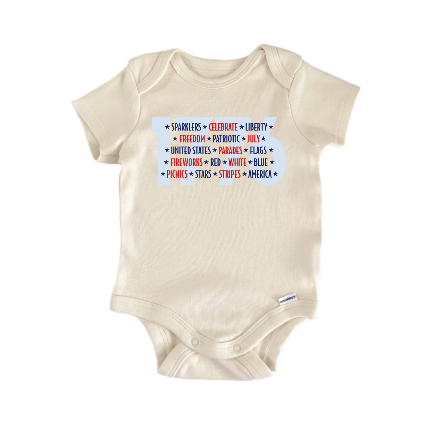Sparkles Celebrate Newborn Baby Onesie® Bodysuit