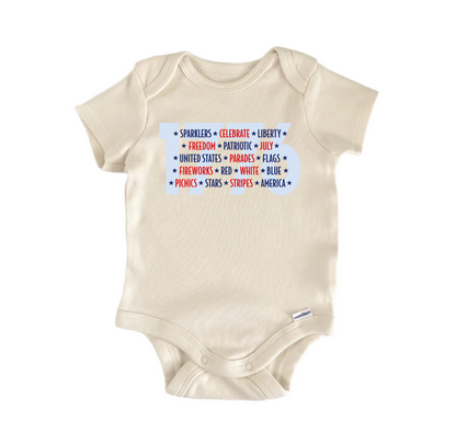 Sparkles Celebrate Newborn Baby Onesie® Bodysuit