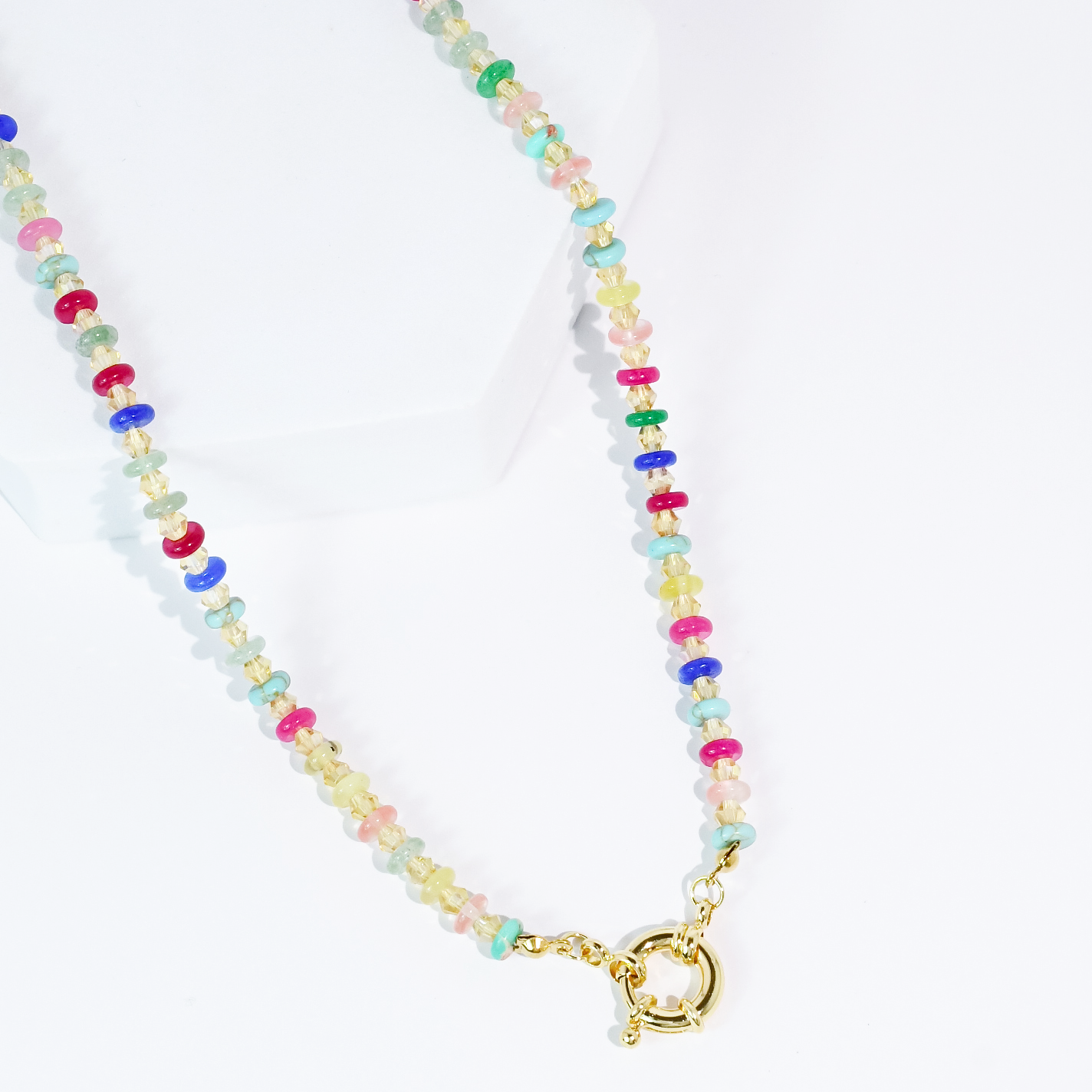 Sprinkle Pop Gemstone Necklace