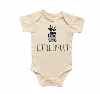 Sprout Garden Gardener Newborn Baby Onesie® Bodysuit
