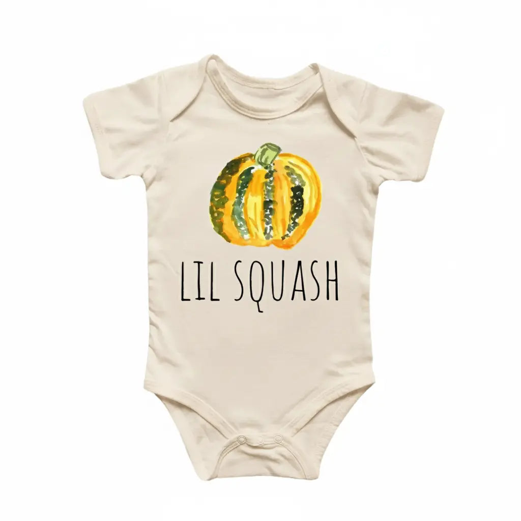 Squash Fat Pumpkin Newborn Baby Onesie® Bodysuit
