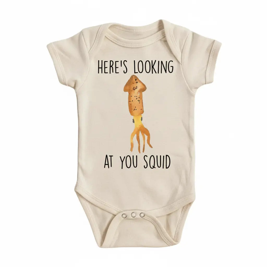Squid Nautical Newborn Baby Onesie® Bodysuit GS1