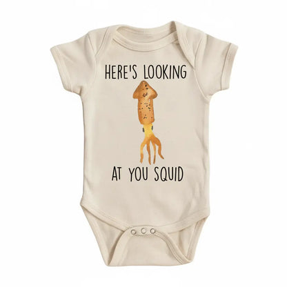Squid Nautical Newborn Baby Onesie® Bodysuit GS1