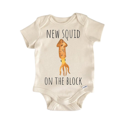 Squid Octopus Nautical Newborn Baby Onesie® Bodysuit