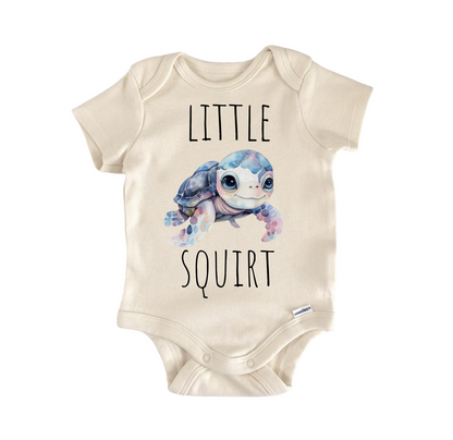 Squirt Turtle Newborn Baby Onesie® Bodysuit