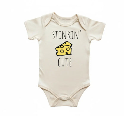 Stinkin Cheese Newborn Baby Onesie® Bodysuit GS1