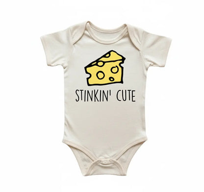Stinkin Cheese Newborn Baby Onesie® Bodysuit