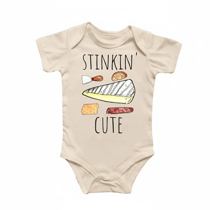 Stinking Cheese Newborn Baby Onesie® Bodysuit GS1