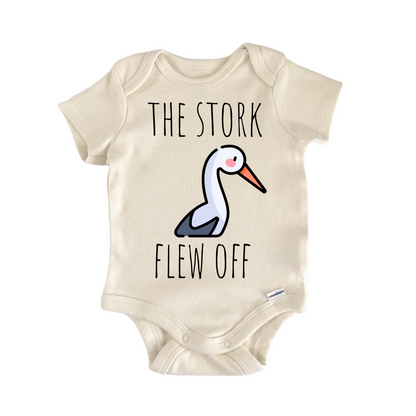 Stork Bird Birdwatching Newborn Baby Onesie® Bodysuit