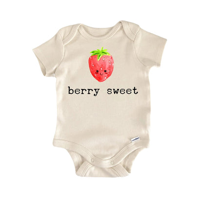 Strawberry Berry Fruit Newborn Baby Onesie® Bodysuit