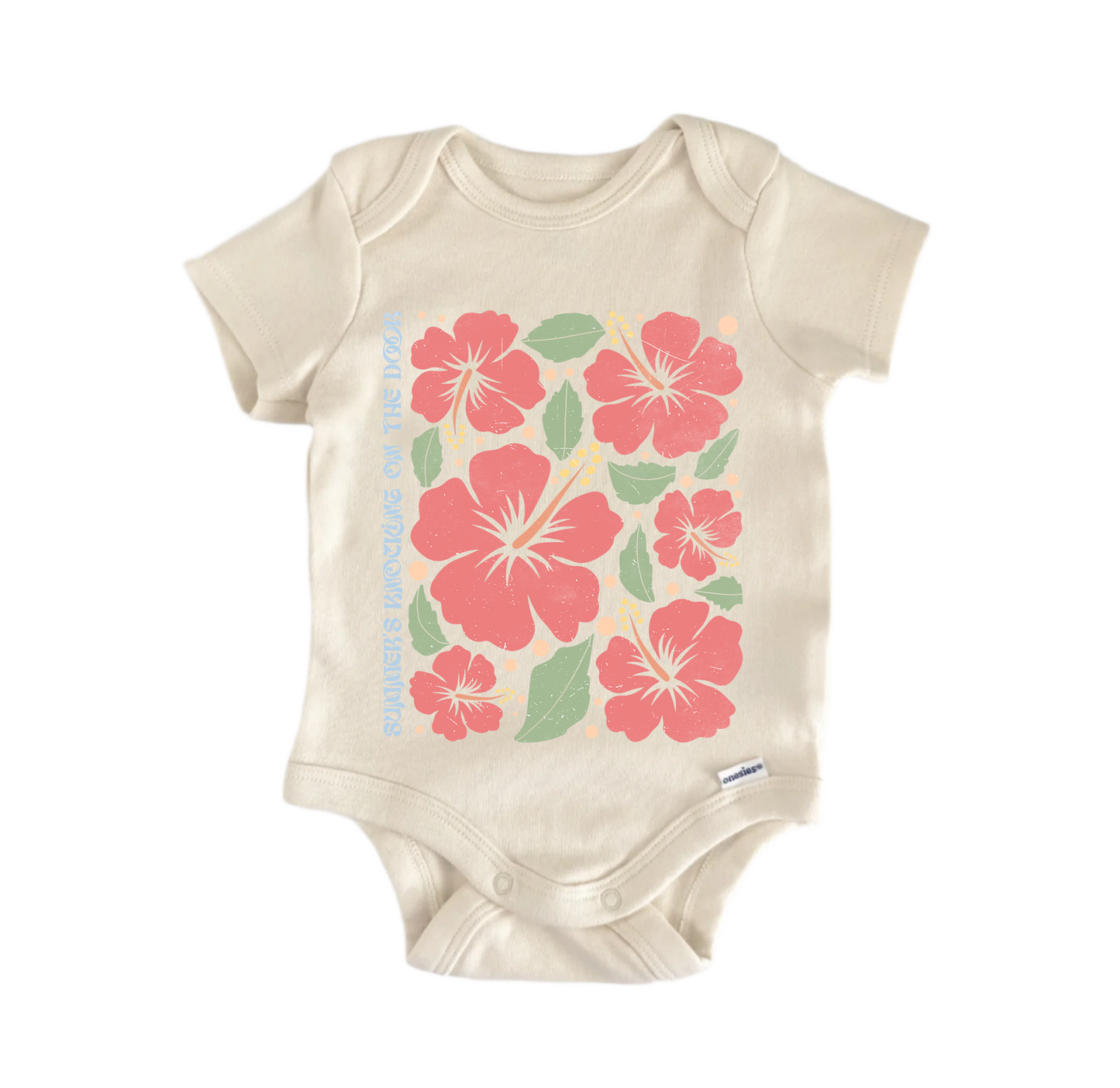 Summer Knocking Boho Newborn Baby Onesie® Bodysuit