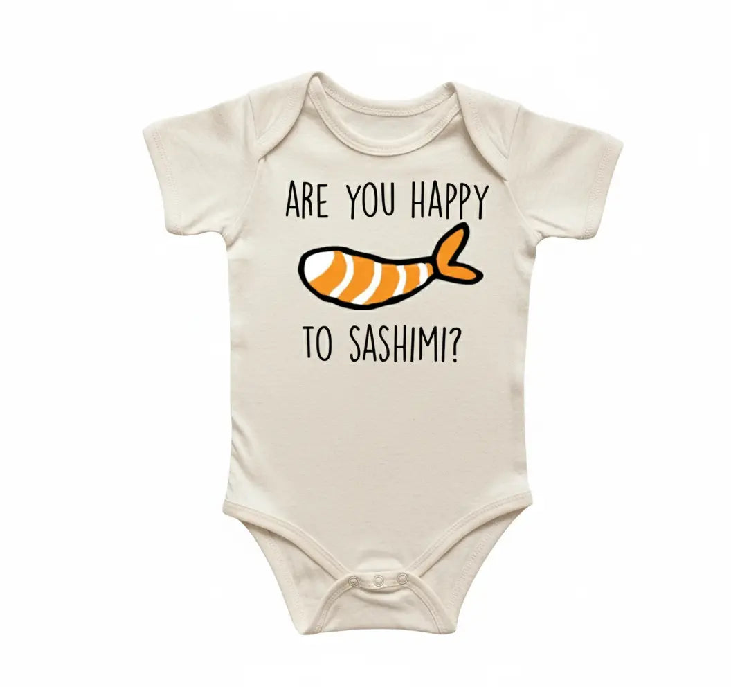 Sushi Sashimi Newborn Baby Onesie® Bodysuit GS1