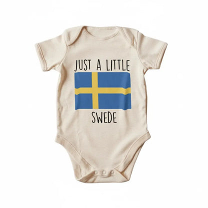 Sweden Swedish Nordic Newborn Baby Onesie® Bodysuit