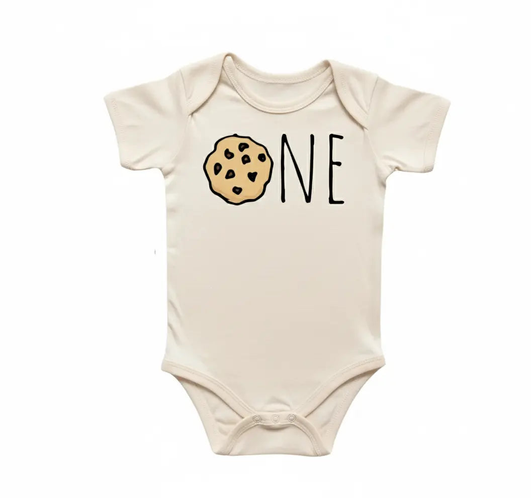 Sweet One Cookie Birthday Newborn Gift Baby Onesie® Bodysuit