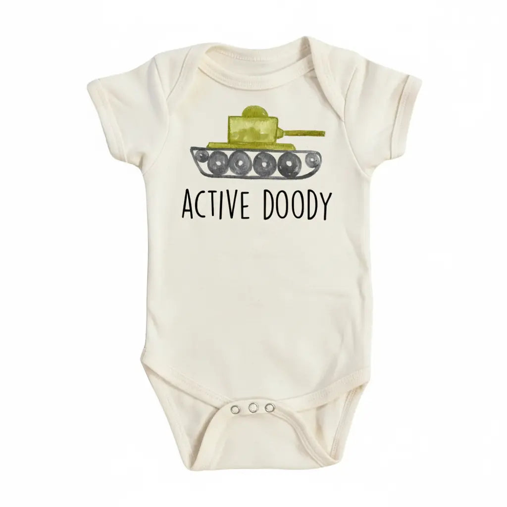 Tank Doody Newborn Baby Onesie® Bodysuit GS1