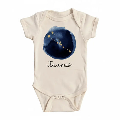 Taurus Zodiac Newborn Gift Baby Onesie® Bodysuit
