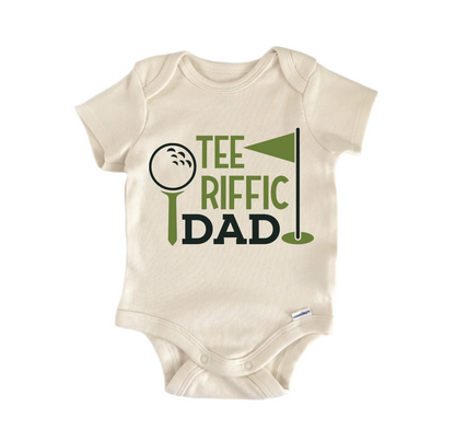 Tee Riffic Golf Newborn Baby Onesie® Bodysuit