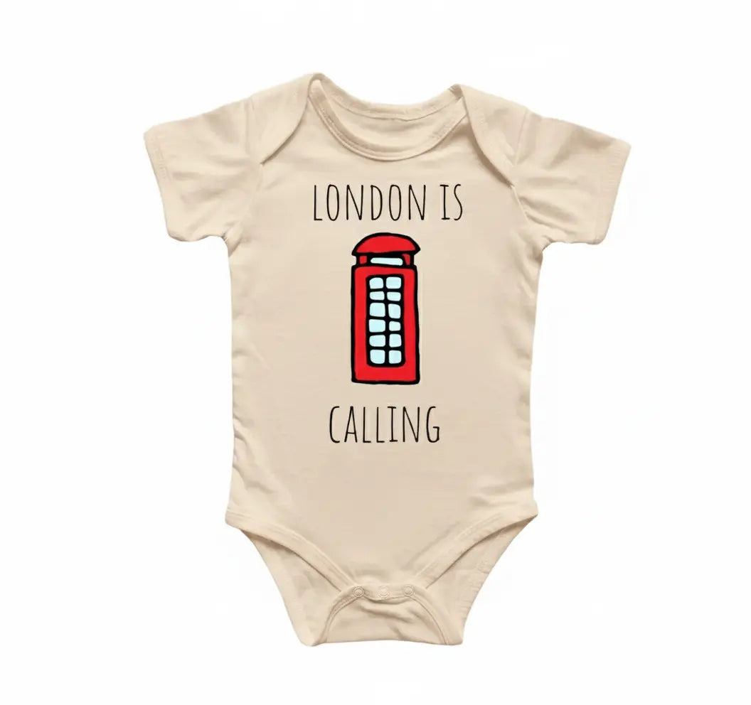 Telephone England London Newborn Baby Onesie® Bodysuit
