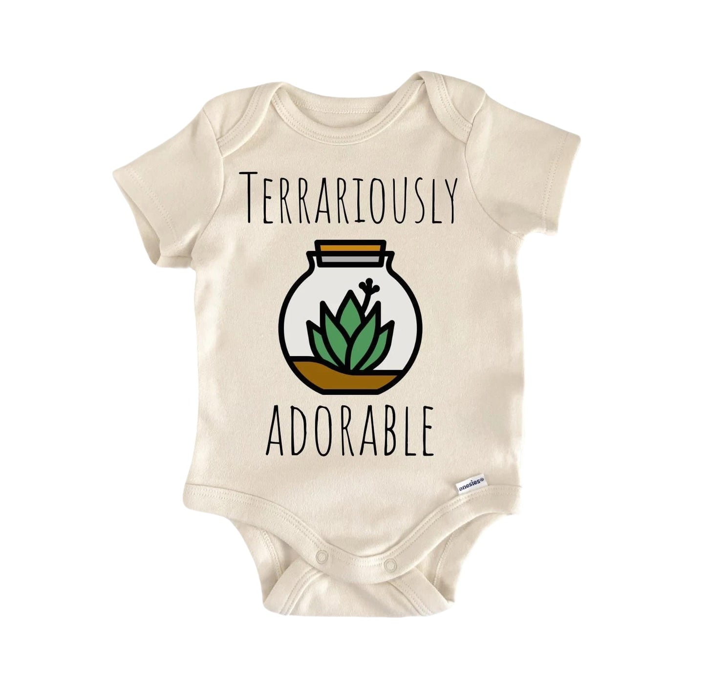 Terrarium Plant Newborn Baby Onesie® Bodysuit