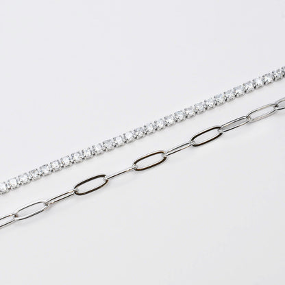 The Kathleen Necklace Silver