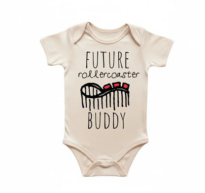 Theme Park Roller Coaster Newborn Baby Onesie® Bodysuit GS1