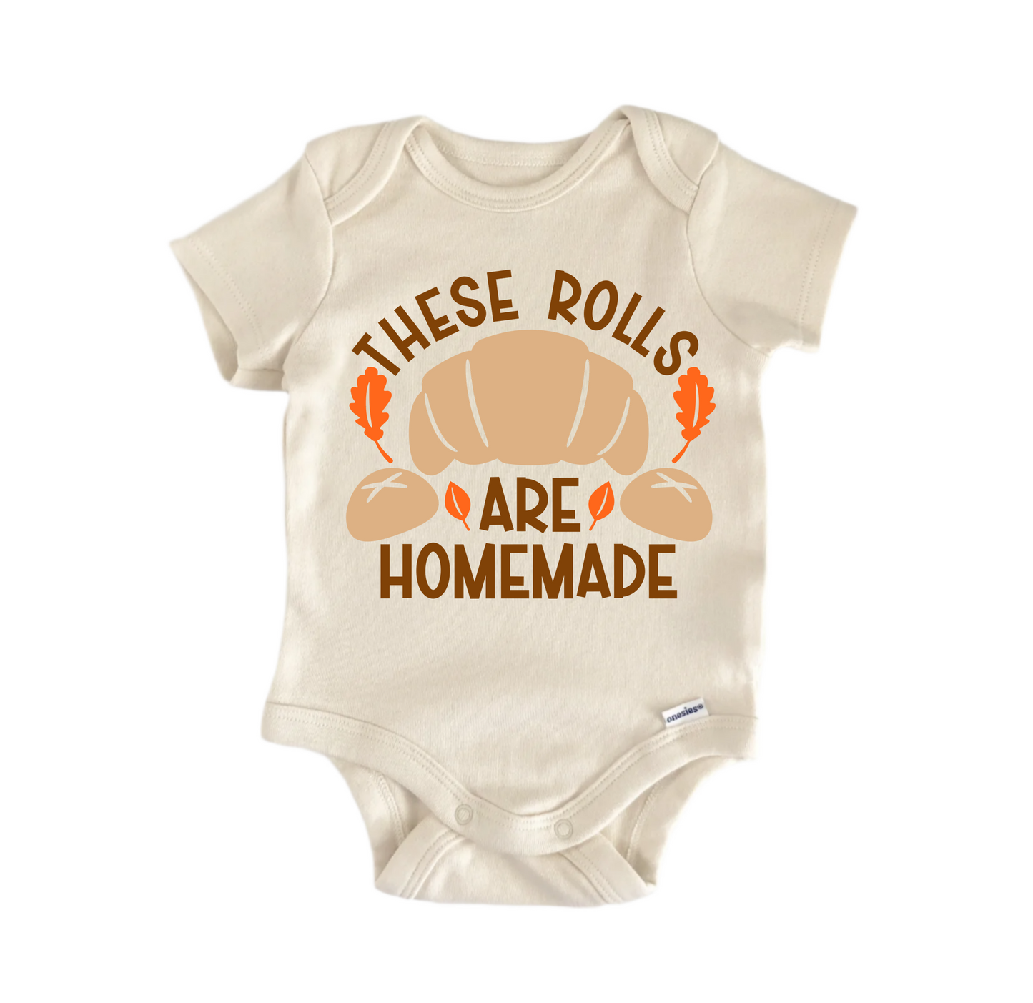 These Rolls Are Homemade Newborn Baby Onesie® Bodysuit