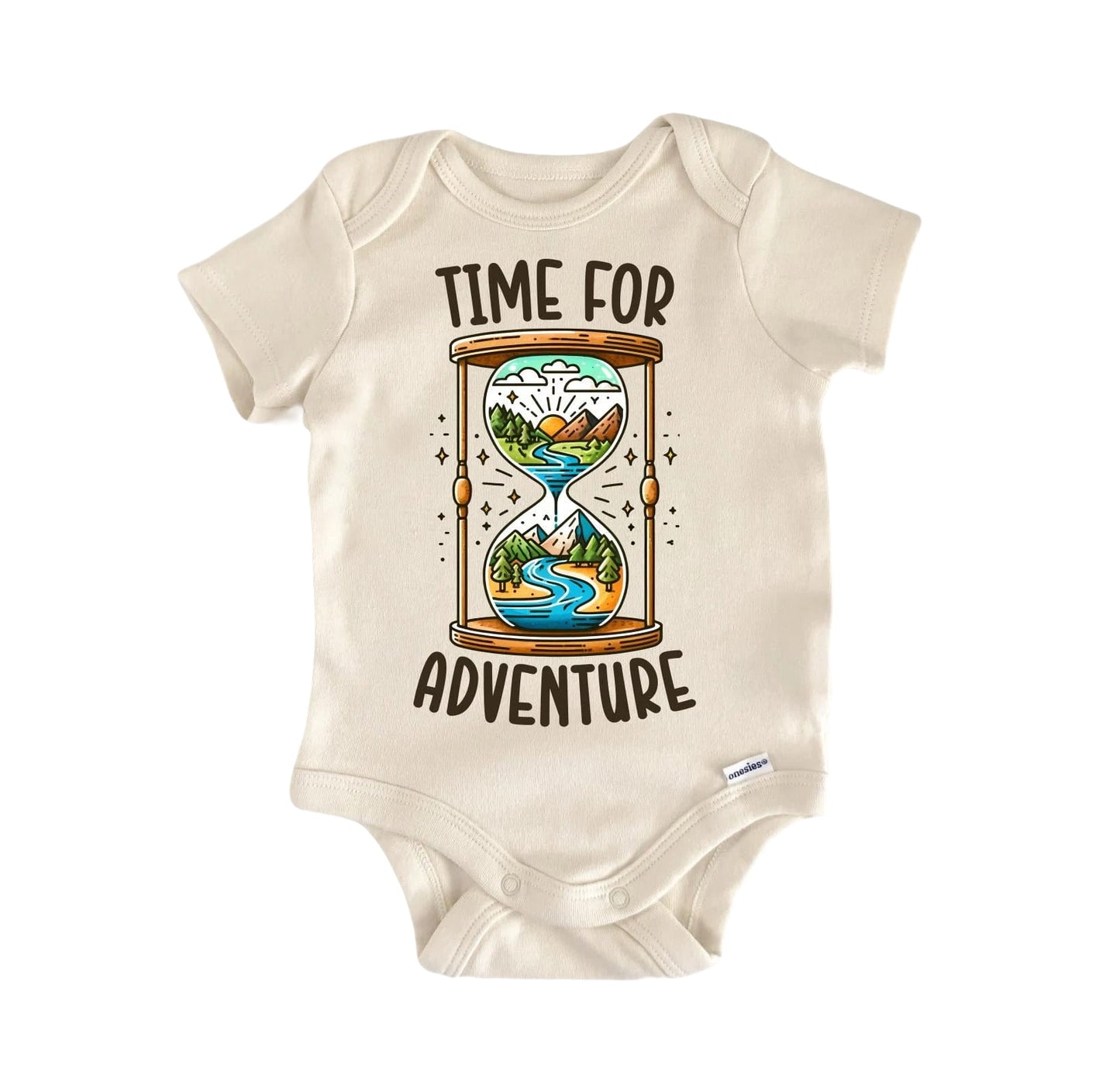 Time Adventure Newborn Baby Onesie® Bodysuit