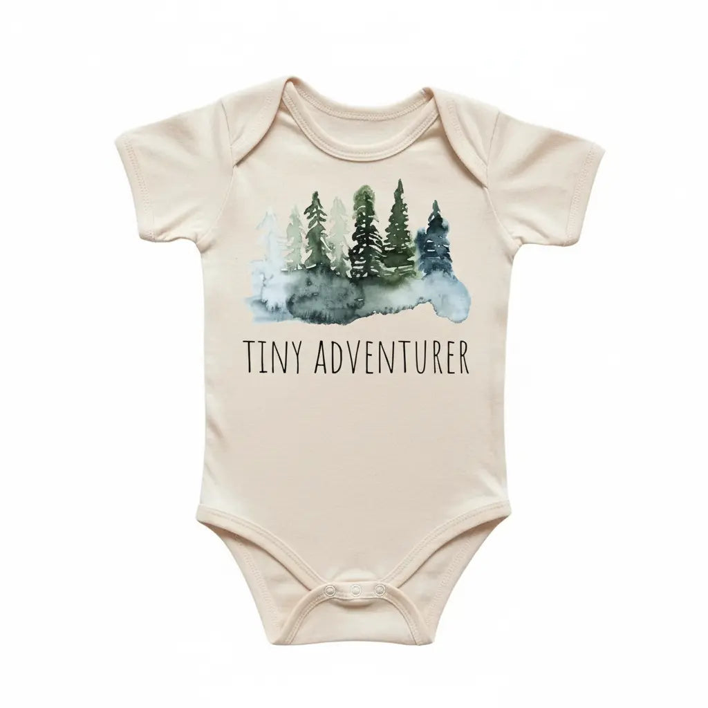 Tiny Adventure Outdoors Newborn Baby Onesie® Bodysuit
