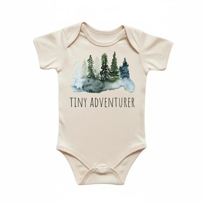 Tiny Adventure Outdoors Newborn Baby Onesie® Bodysuit