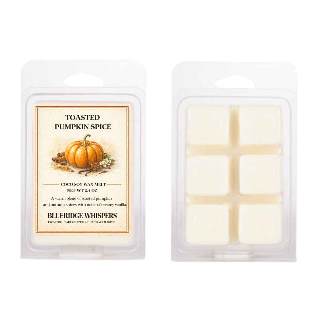 Toasted Pumpkin Spice Wax Melts – Fall Scented Soy