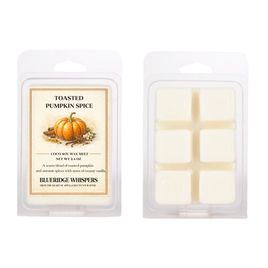 Toasted Pumpkin Spice Wax Melts – Fall Scented Soy