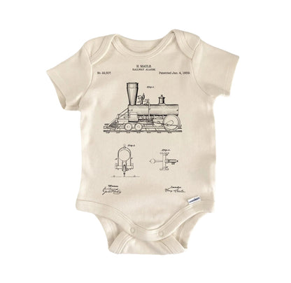 Train Railroad Conductor Newborn Baby Onesie® Bodysuit