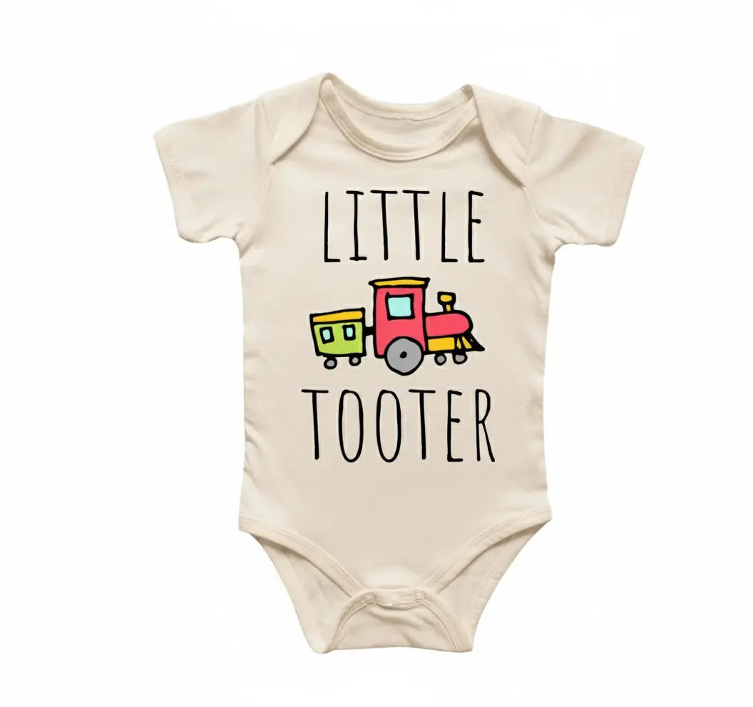 Train Tooter Newborn Baby Onesie® Bodysuit