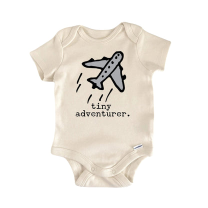 Travel Adventure Airplane Newborn Baby Onesie® Bodysuit