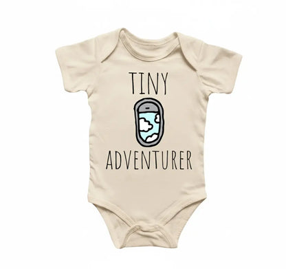 Travel Adventure Airplane Newborn Gift Baby Onesie® Bodysuit