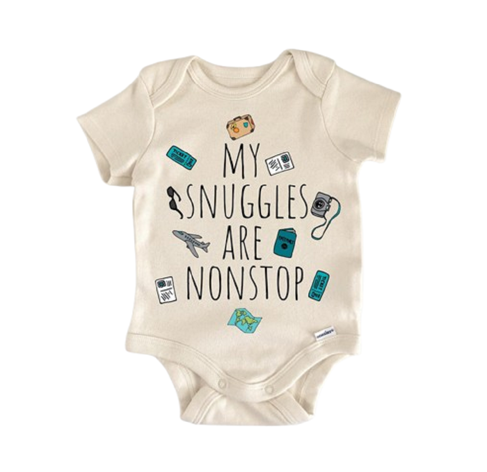 Travel Adventure Airplane Newborn Baby Onesie® Bodysuit