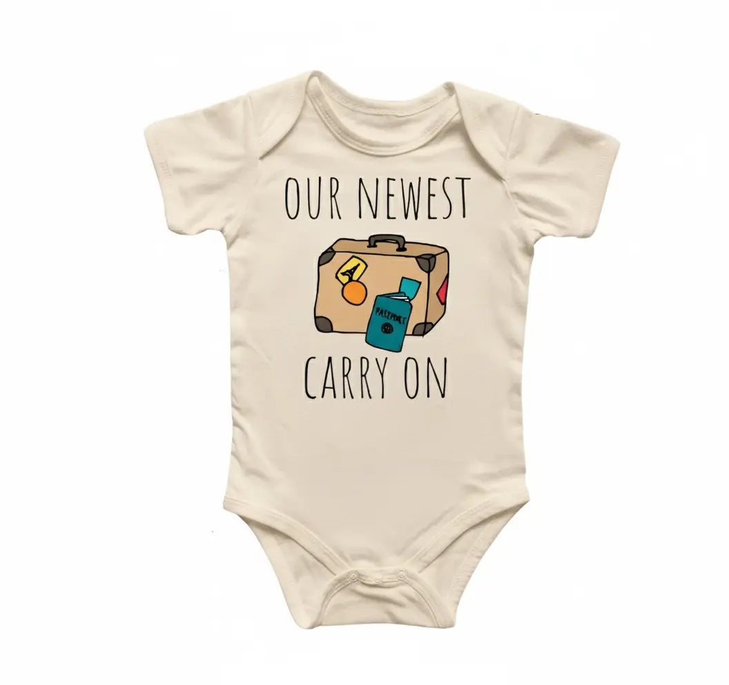 Travel Adventure Newborn Baby Onesie® Bodysuit