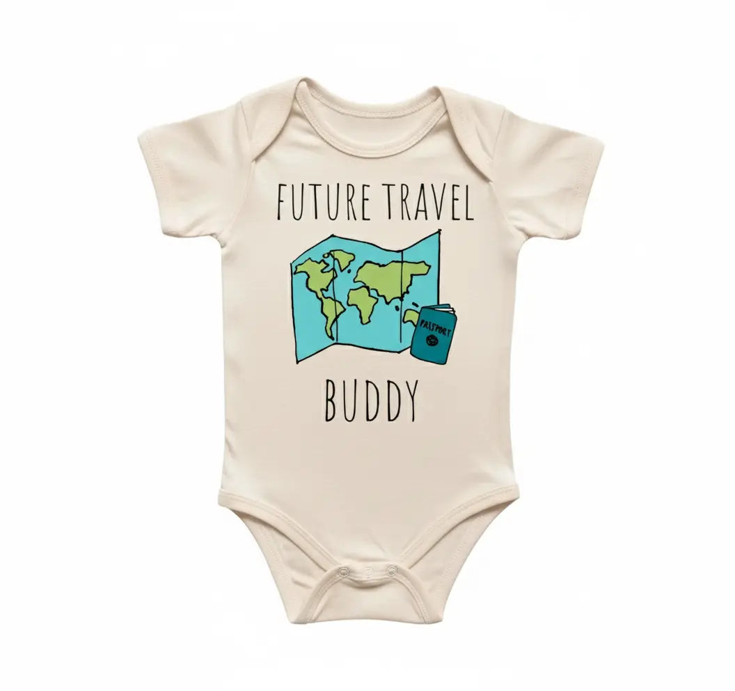 Travel Adventure Newborn Baby Onesie® Bodysuit