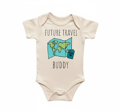 Travel Adventure Newborn Baby Onesie® Bodysuit