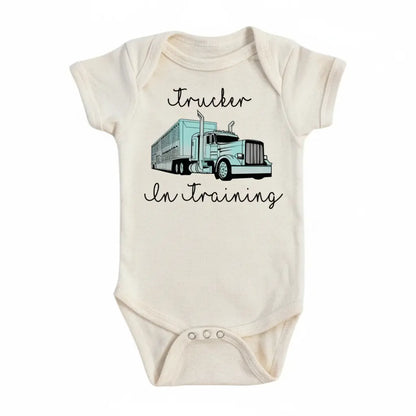 Trucker Newborn Baby Onesie® Bodysuit GS1