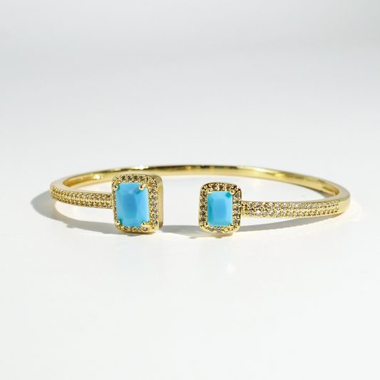 Turquoise Spark Cuff