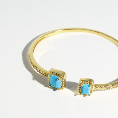 Turquoise Spark Cuff