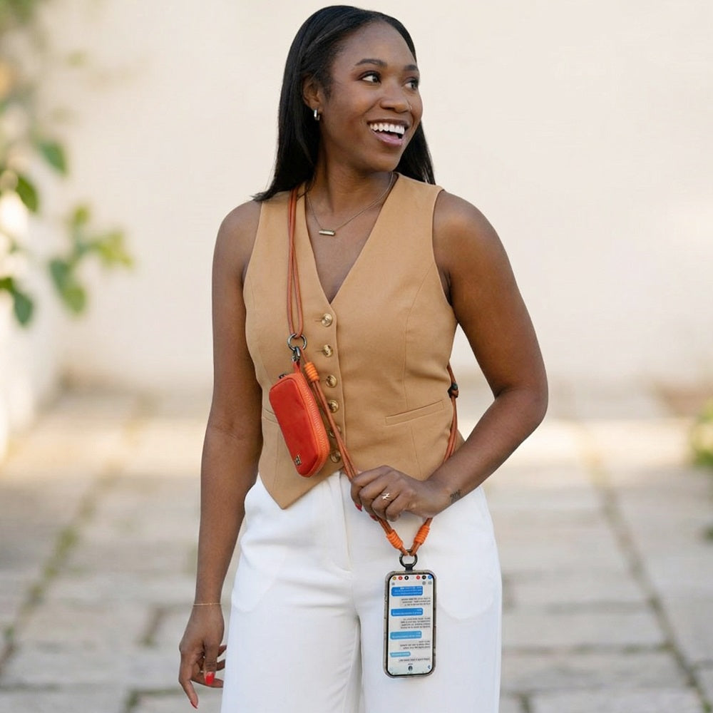Active Crossbody w/RFID Pouch Twin Rope