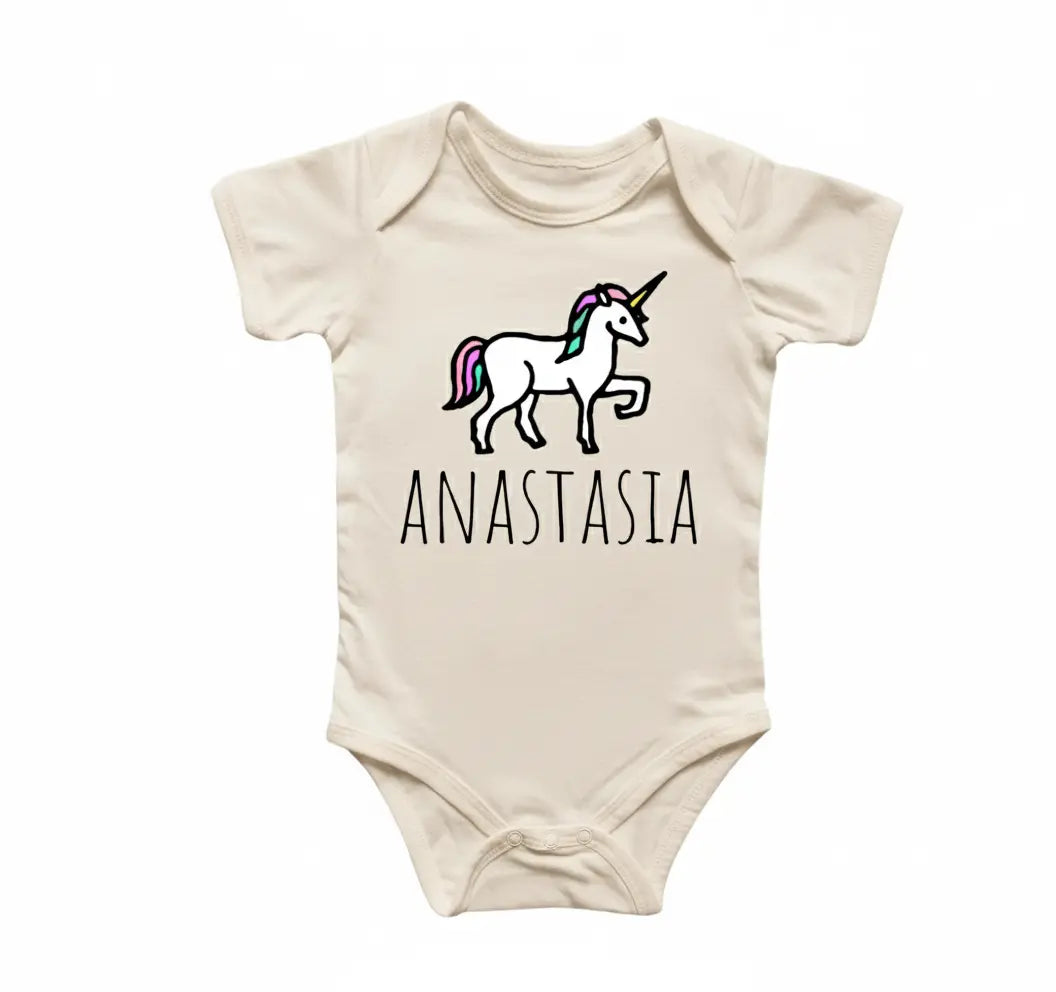 Unicorn Newborn Baby Onesie® Bodysuit