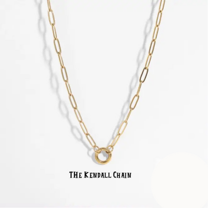 Kendall Chain 18K Gold Water Resistant Non Tarnish