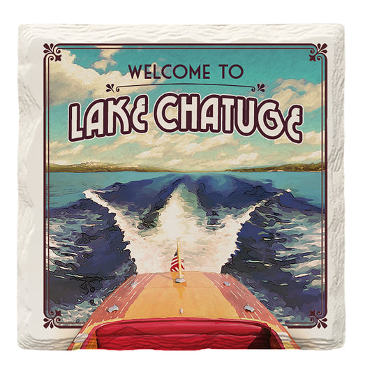 Welcome to Lake Chatuge | Drink Coaster Set