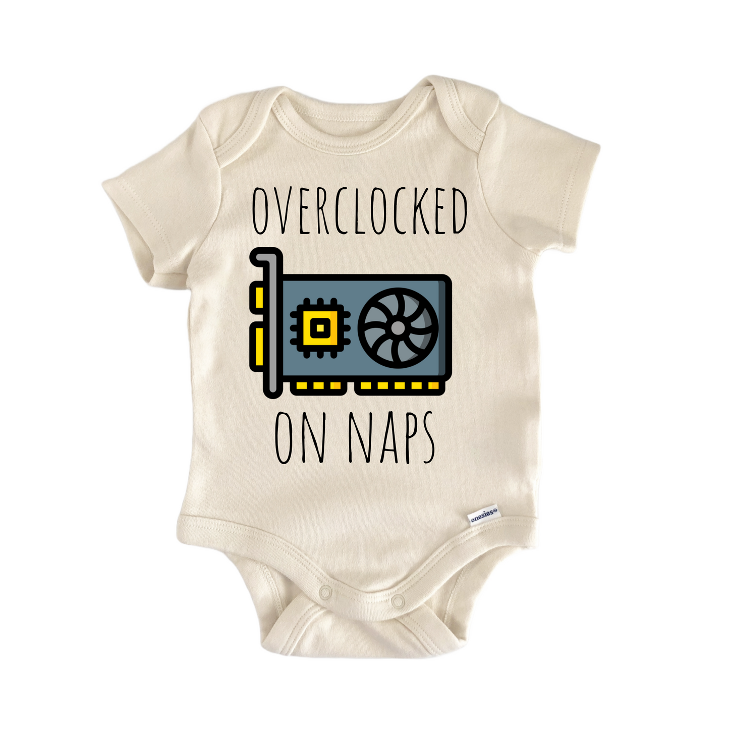 Video Card Gamer Gpu Newborn Baby Onesie® Bodysuit