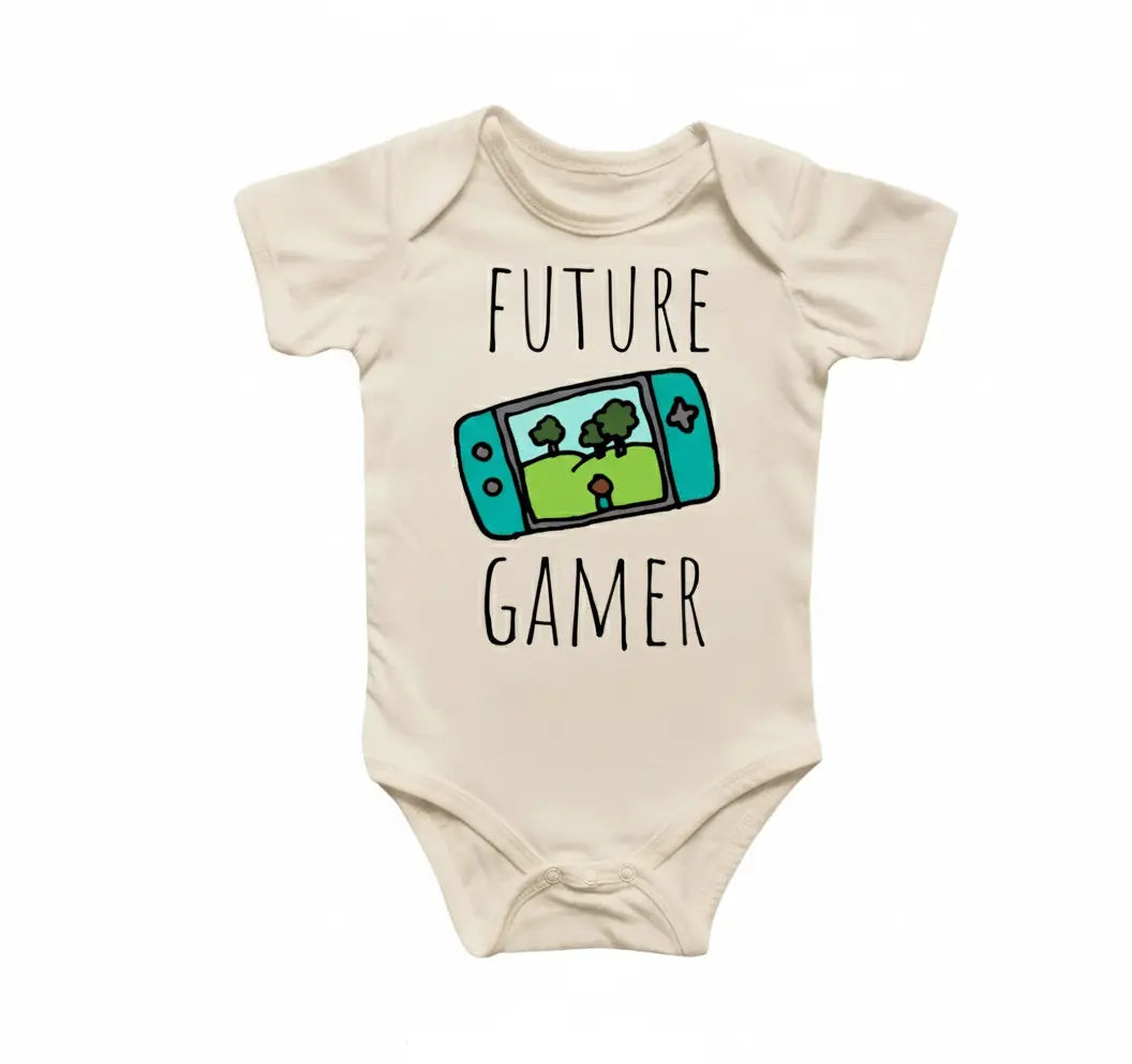 Video Game Gamer Newborn Gift Baby Onesie® Bodysuit